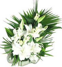 ABC Flowers st. vincent's hospital fitzroy melbourne deliver b015 white oriental bouquet melbourne wide 7 days a week free delivery all melbourne inner suburbs