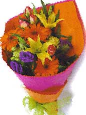ABC Flowers st. vincent's hospital fitzroy melbourne deliver b020 pretty bouquet of mixed flowers melbourne wide 7 days a week